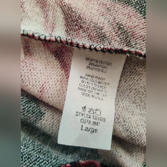 🌸 Floral Print Cocoon Cardigan by Wanna B - Picture 7 of 9